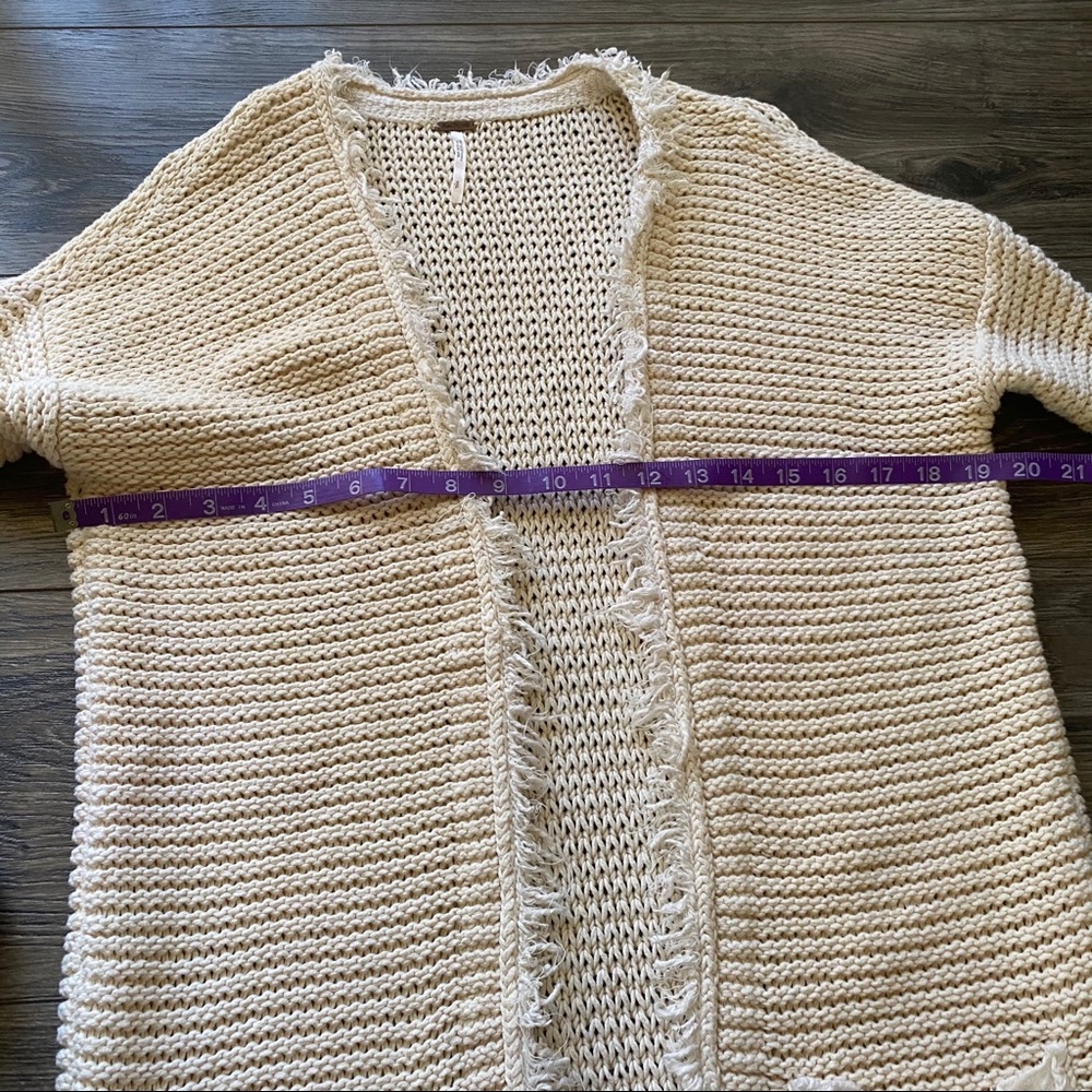FREE PEOPLE Long Knit Woodstock Sweater - Picture 7 of 7